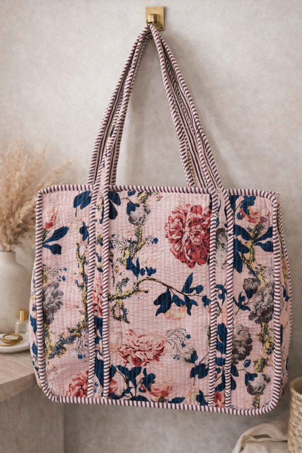 Gulbahaar Quilted Tote bag