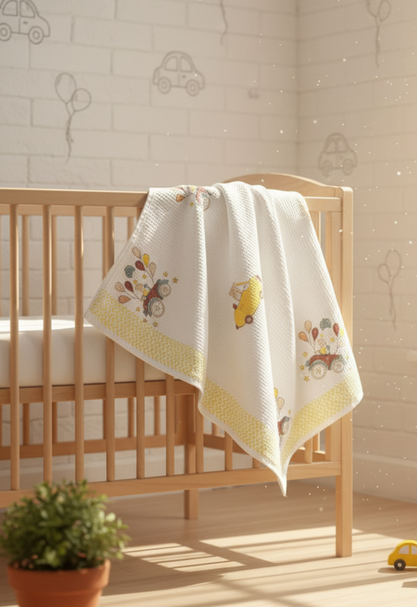 Benny’s Balloon Waffle Baby Towel (30*60)