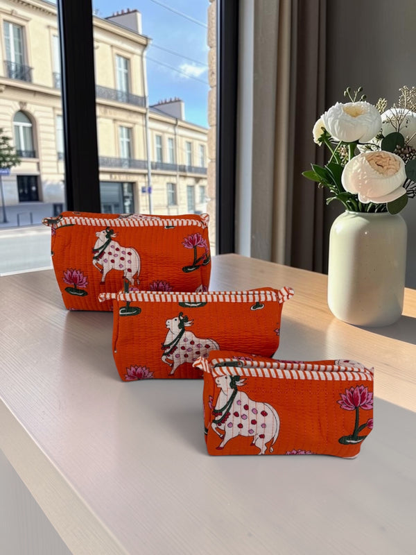Pichwai art Pouch Bag