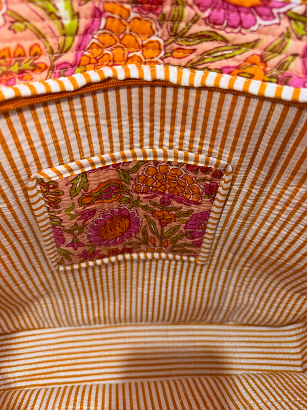 Gulbahar Peach Tote Bag