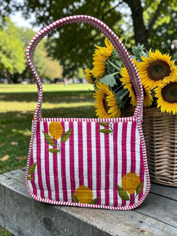 Rosy Bloom Sling Bag