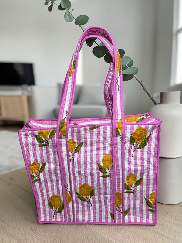 Gulabi Bloom - Tote Bag