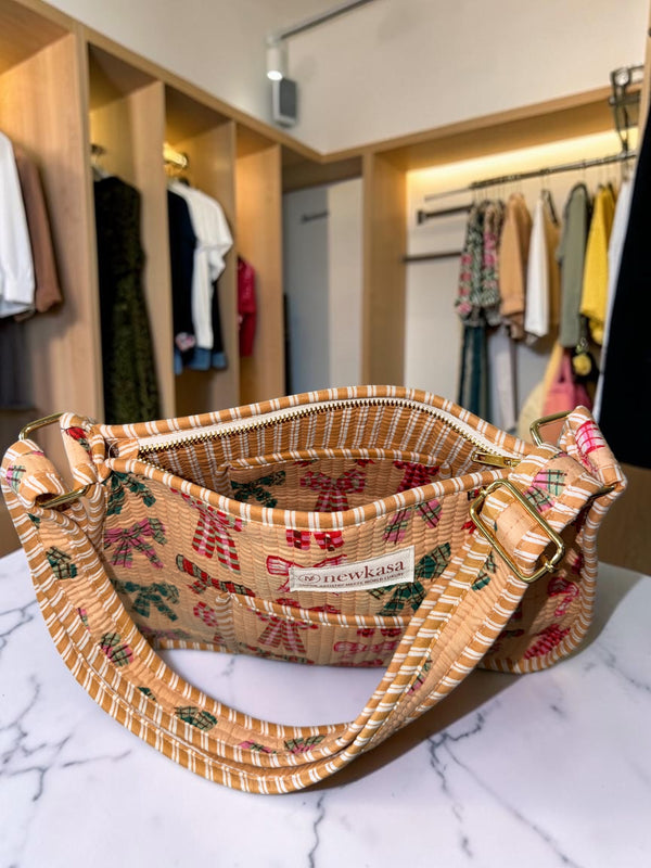 Festive Bow Sling Bag