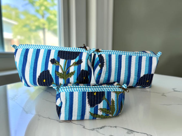Coastal Flora - Pouch set of 3