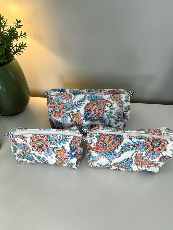 Quilted Vanity Set – Floral Fiesta