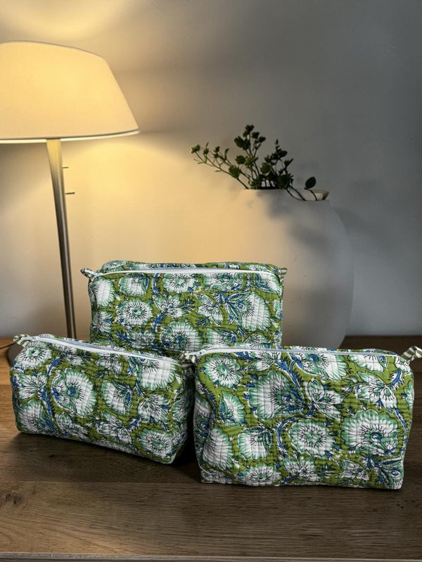 Quilted Vanity Set - Fresh Flora