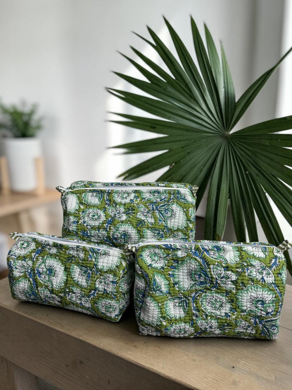 Quilted Vanity Set - Fresh Flora