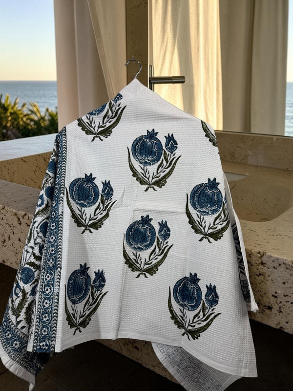 Pushkaran – Jaipuri Cotton Waffle Bath Towel