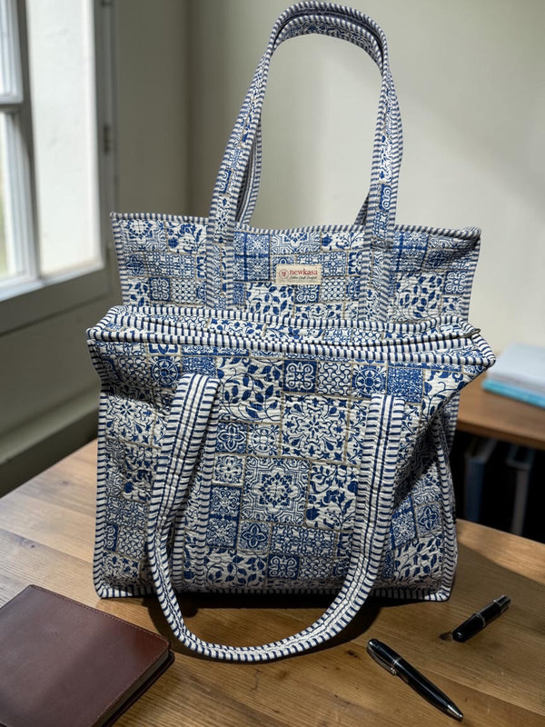 Indigo Kashi - Tote Bag