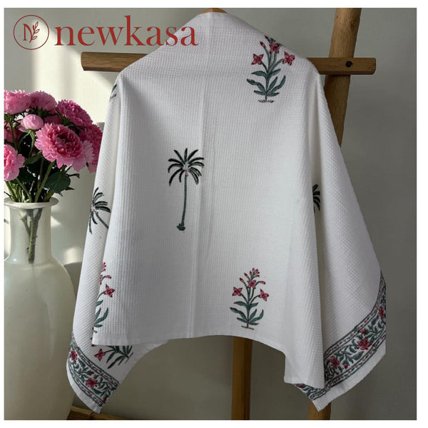 Forest Bloom Bath Towel
