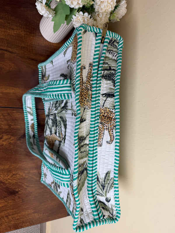 Madhuban Pushp Quilted Tote Bag