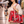 Red Jungle Quilted Cotton Tote Bag with Inner Pocket – 16x18