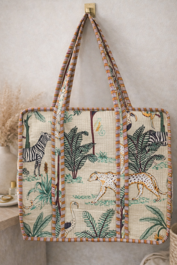 Jungle Safari Tote Bag