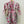 Blush Berry Elephant Waffle Cotton Bathrobe for Kids