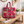 Pink Forest Quilted Cotton Tote Bag with Inner Pocket – 18x18
