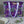 Quilted Tote Bag - Violet Safari