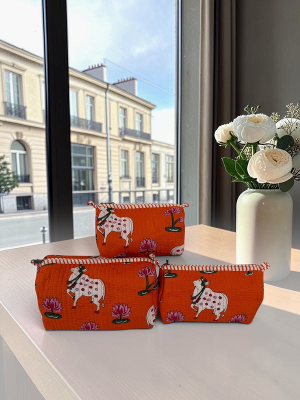 Pichwai art Pouch Bag