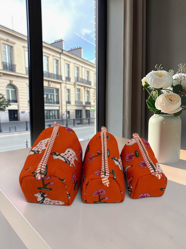 Pichwai art Pouch Bag