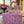 Pink Heart Stripe Quilted Tote Bag