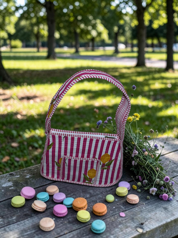 Rosy Bloom Sling Bag