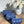 Quilted Pouch Trio - Royal Blue