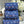 Quilted Pouch Trio - Royal Blue