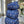 Quilted Pouch Trio - Royal Blue