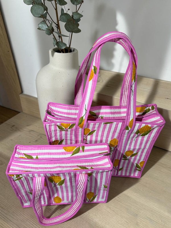 Gulabi Bloom - Tote Bag