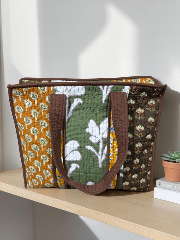 Earthy Floral - Tote Bag