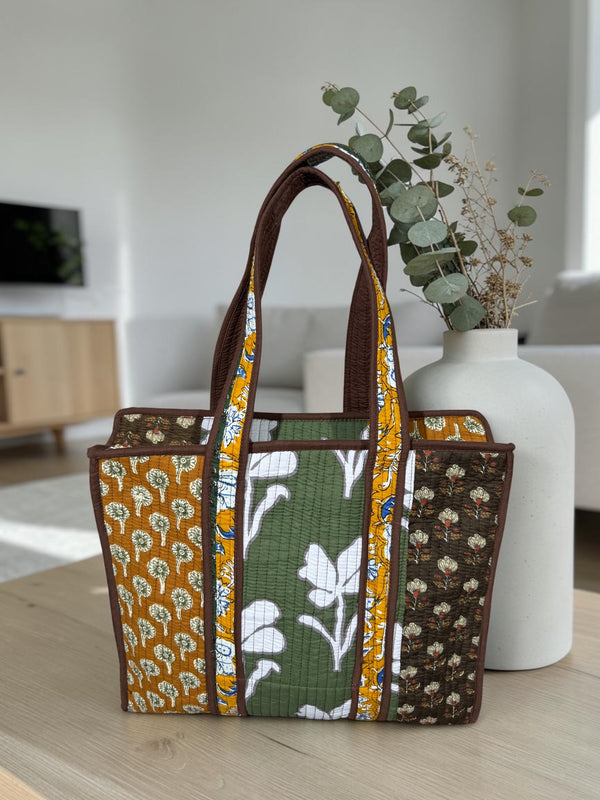 Earthy Floral - Tote Bag