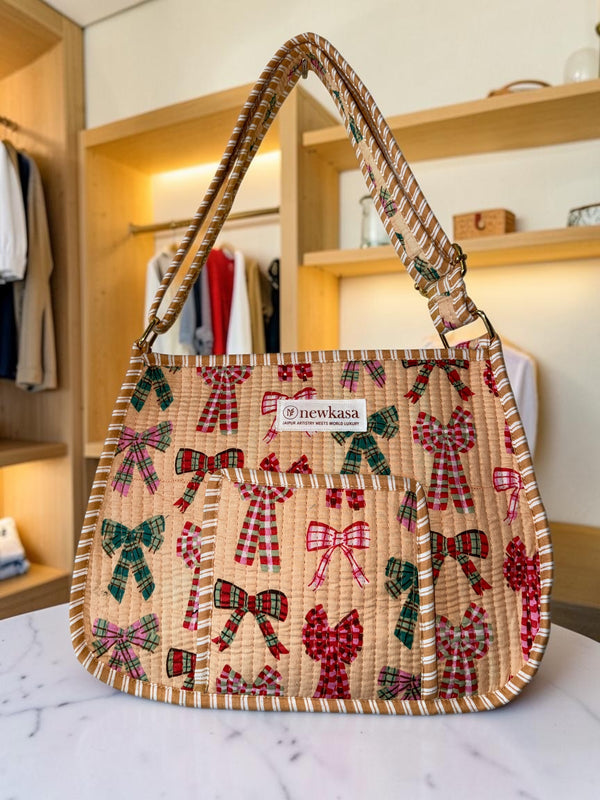 Festive Bow Sling Bag