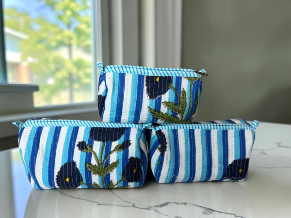 Coastal Flora - Pouch set of 3