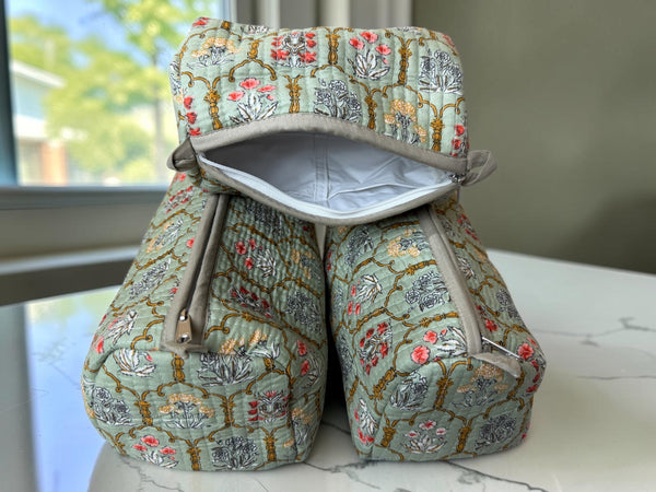 Floral Haven - 3- Pouch set