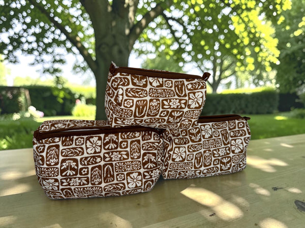 Desert Mosaic Pouch Set of 3