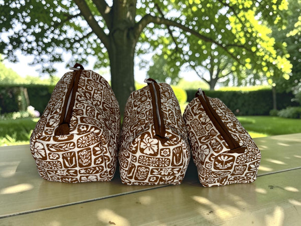 Desert Mosaic Pouch Set of 3