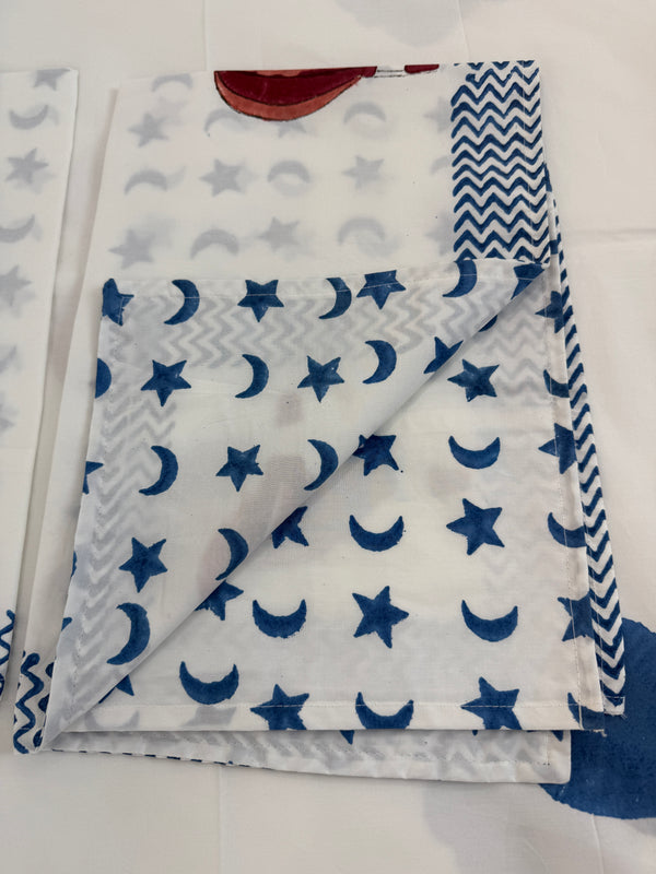 Hot Air Baloon Percle Bedsheet
