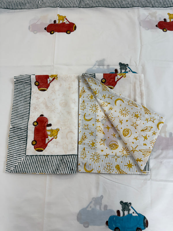Tiny Road Trip Bedsheet