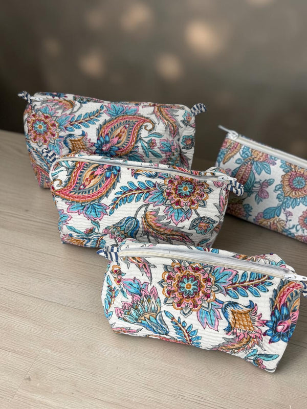 Quilted Vanity Set – Floral Fiesta