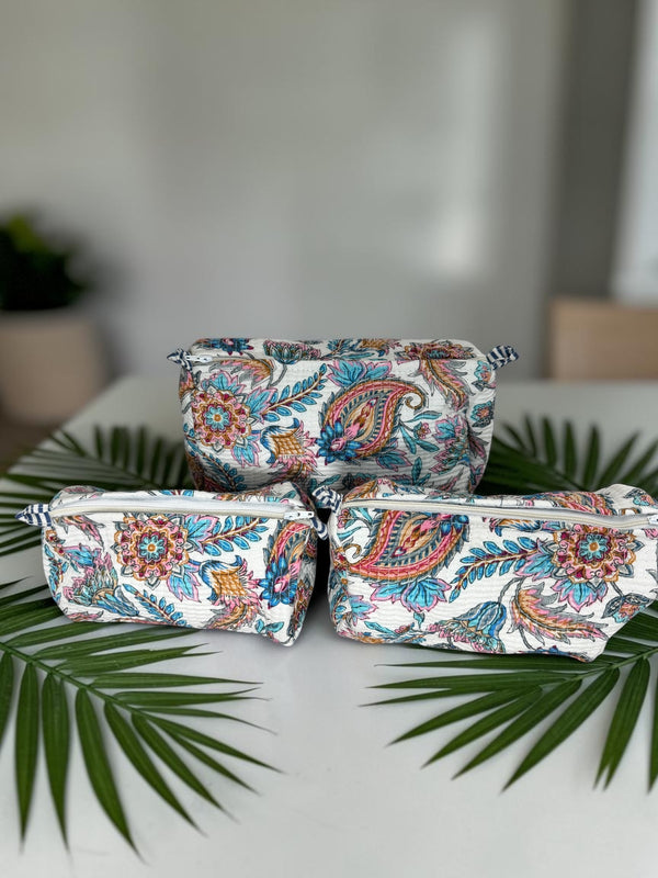 Quilted Vanity Set – Floral Fiesta