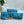 Quilted Pouch Trio - Ocean safari