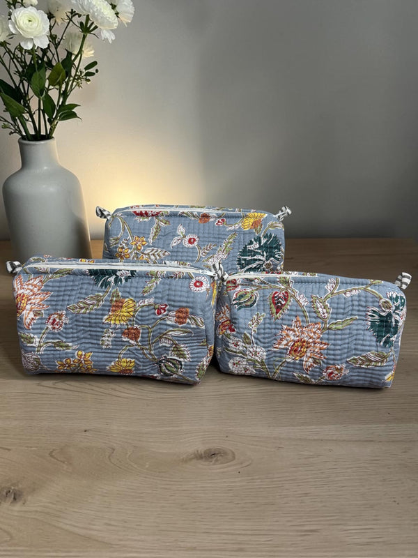 Quilted Vanity Set - Misty Bloom