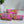Quilted Pouch Trio - Pink Safari