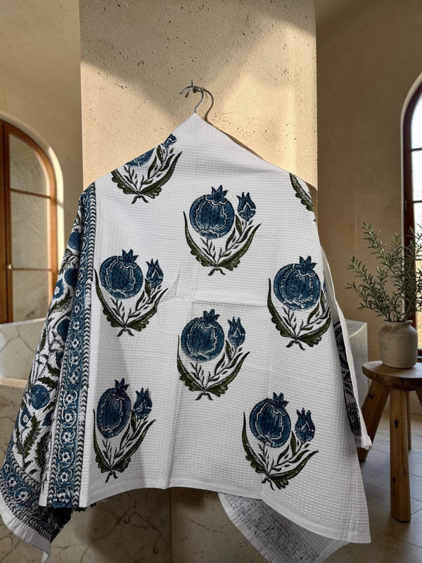 Pushkaran – Jaipuri Cotton Waffle Bath Towel