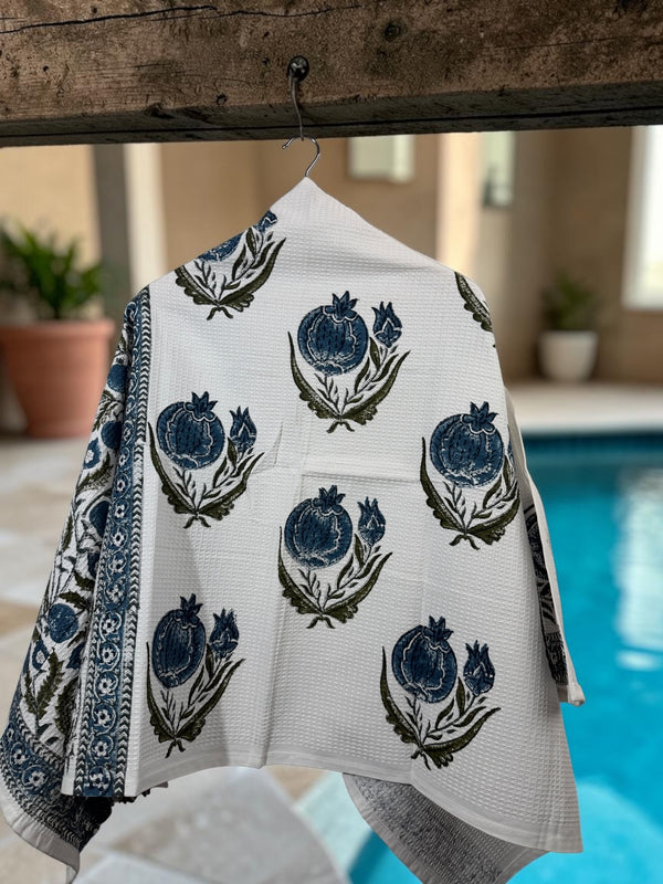 Pushkaran – Jaipuri Cotton Waffle Bath Towel