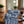 Quilted Vanity Set - Indigo Botanica