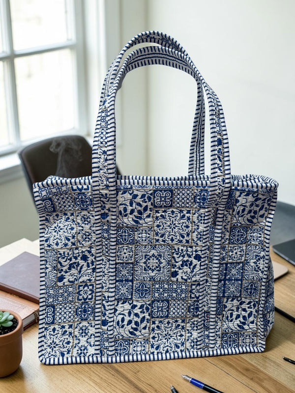 Indigo Kashi - Tote Bag