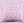 Handcrafted cotton cushion cover in pink floral design – 16x16