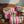 Quilted Pouch Trio- Candy Bloom