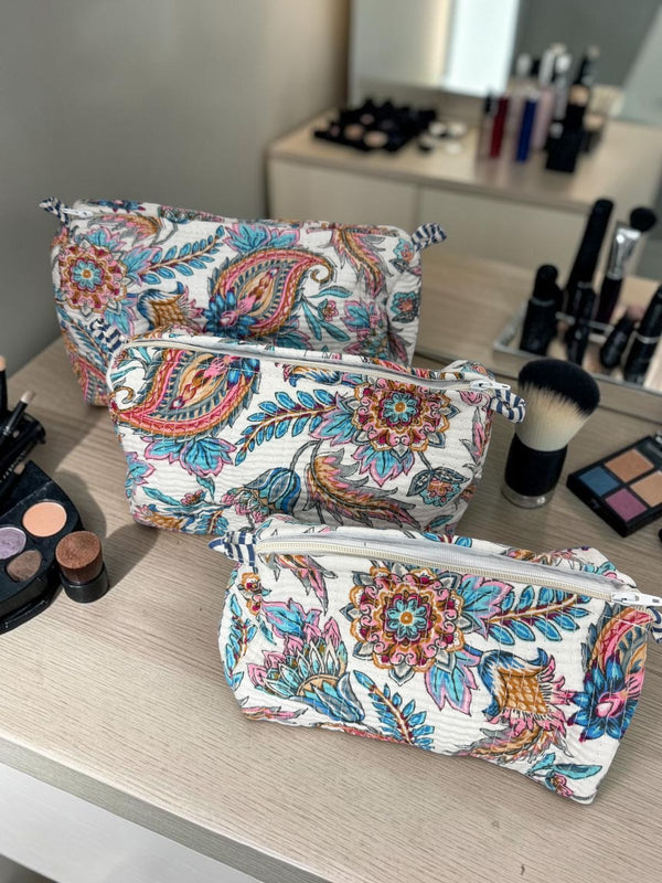 Quilted Vanity Set – Floral Fiesta
