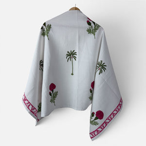 Palm Bloom Bath Towel